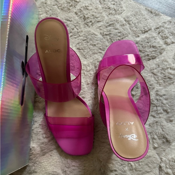 Disney X Aldo pink Cinderella step sisters heels - Picture 2 of 4